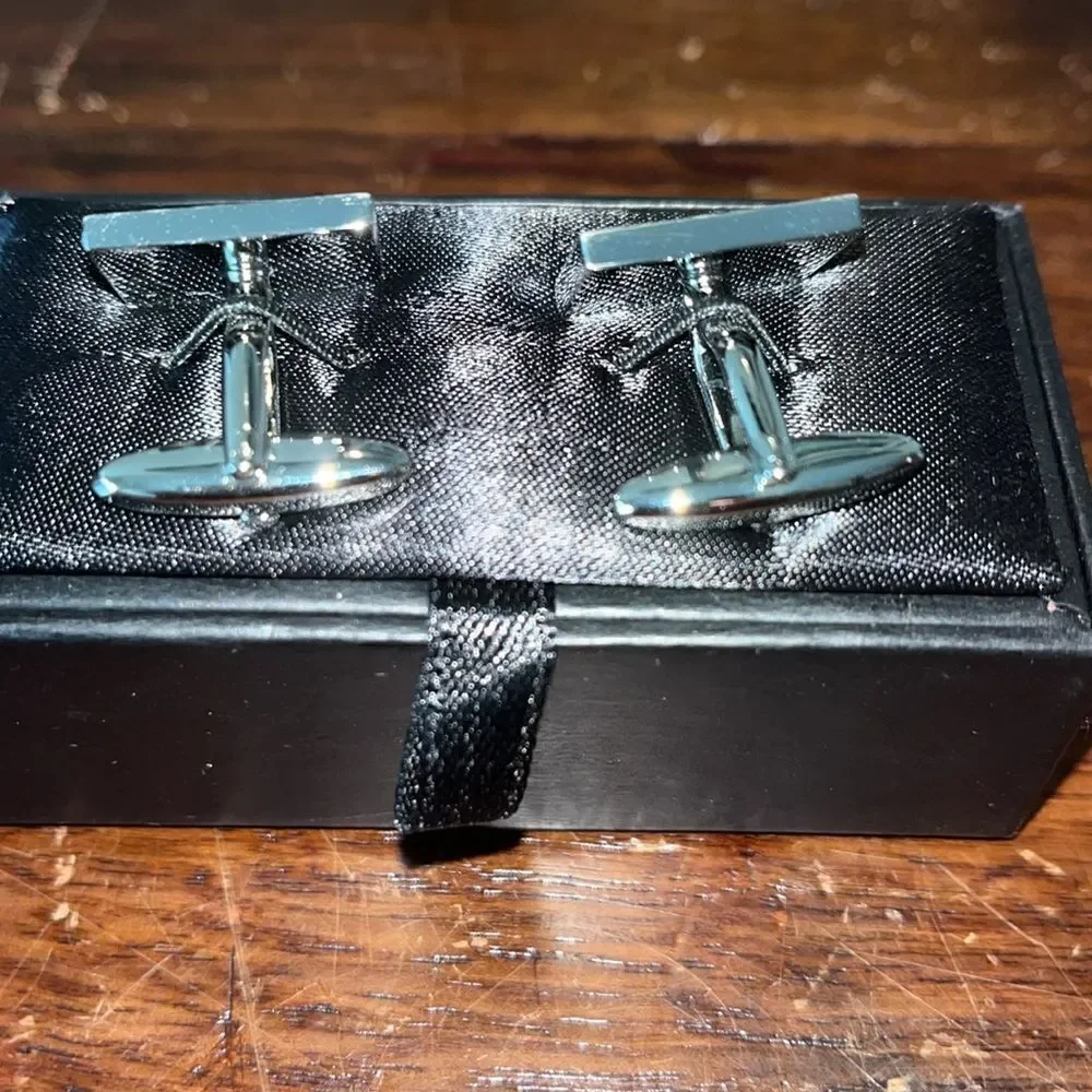 Stainless steel Ace Spades Cufflinks Card Shark poker player Design Cuff Links